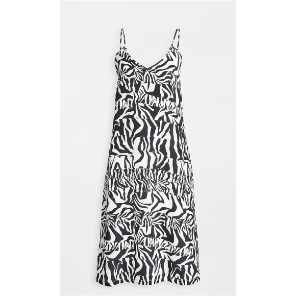 Etre Cecile Dresses & Skirts - Etre Cecile Zebra Print Silk Dress, size L